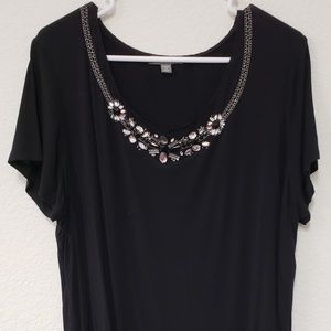A black roz & Ali blouse